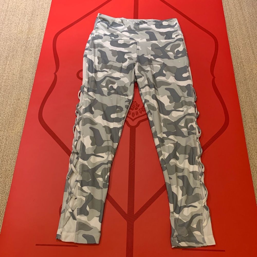 Camo Print Capris